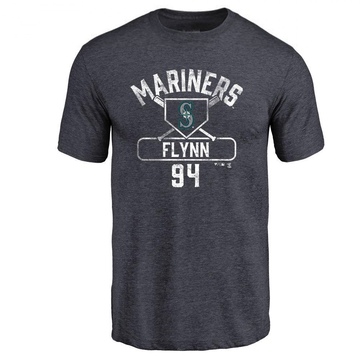 Men's Seattle Mariners Michael Flynn ＃94 Base Runner T-Shirt - Navy