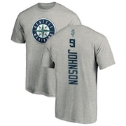 Men's Seattle Mariners Randy Johnson ＃51 Backer T-Shirt Ash