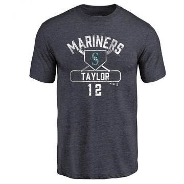 Men's Seattle Mariners Samad Taylor ＃12 Base Runner T-Shirt - Navy