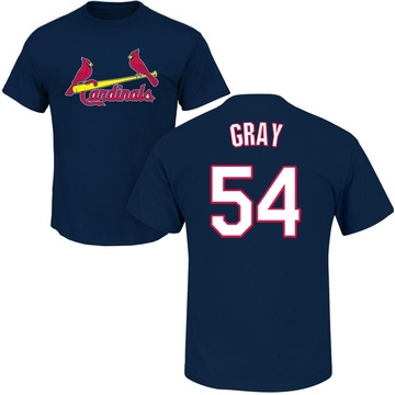 Men's St. Louis Cardinals Sonny Gray ＃54 Roster Name & Number T-Shirt - Navy