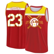 Men's St. Louis Cardinals Ted Simmons ＃23 Legend Baseball Tank Top - Red/Yellow