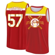 Men's St. Louis Cardinals Zack Thompson ＃57 Legend Baseball Tank Top - Red/Yellow