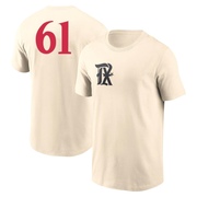 Men's Texas Rangers Cody Bradford ＃61 2023 City Connect Name & Number T-Shirt - Cream