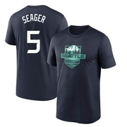 Men's Texas Rangers Corey Seager ＃5 Game 2023 All-Star Outdoors Local Legend Name & Number T-Shirt - Navy