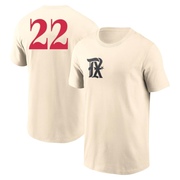 Men's Texas Rangers Jon Gray ＃22 2023 City Connect Name & Number T-Shirt - Cream