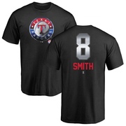 Men's Texas Rangers Josh Smith ＃8 Midnight Mascot T-Shirt - Black