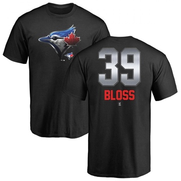 Men's Toronto Blue Jays Jake Bloss ＃39 Midnight Mascot T-Shirt - Black