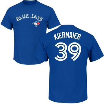 Men's Toronto Blue Jays Kevin Kiermaier ＃39 Roster Name & Number T-Shirt - Royal