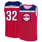 Men's Washington Nationals Aaron Barrett ＃32 Legend Baseball Tank Top - Red/Navy