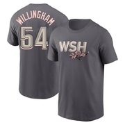 Men's Washington Nationals Amos Willingham ＃54 2022 City Connect Name & Number T-Shirt - Gray