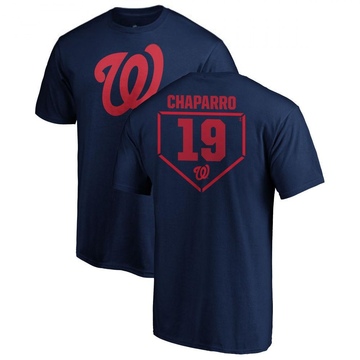 Men's Washington Nationals Andres Chaparro ＃19 RBI T-Shirt - Navy