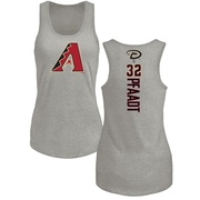 Women's Arizona Diamondbacks Brandon Pfaadt ＃32 Backer Tank Top Ash