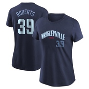 Women's Chicago Cubs Ethan Roberts ＃39 City Connect Name & Number T-Shirt - Navy