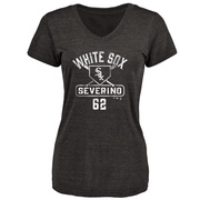 Women's Chicago White Sox Anderson Severino ＃62 Base Runner T-Shirt - Black