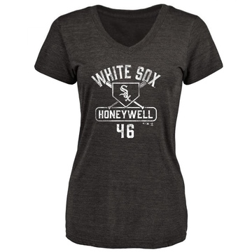 Women's Chicago White Sox Brent Honeywell ＃46 Base Runner T-Shirt - Black