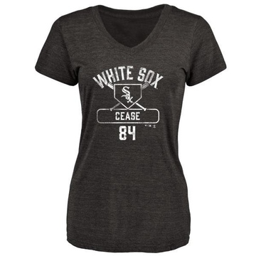 Women's Chicago White Sox Dylan Cease ＃84 Base Runner T-Shirt - Black