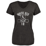 Women's Chicago White Sox Kevin Pillar ＃12 Base Runner T-Shirt - Black