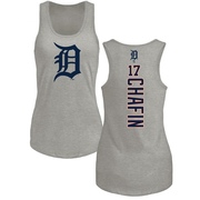 Women's Detroit Tigers Andrew Chafin ＃17 Backer Tank Top Ash