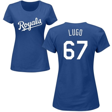 Women's Kansas City Royals Seth Lugo ＃67 Roster Name & Number T-Shirt - Royal
