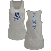 Women's Kansas City Royals Tyler Duffey ＃21 Backer Tank Top Ash