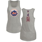 Women's New York Mets Terrance Gore ＃4 Backer Tank Top Ash