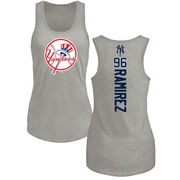 Women's New York Yankees Agustin Ramirez ＃96 Backer Tank Top Ash