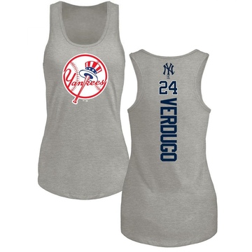 Women's New York Yankees Alex Verdugo ＃24 Backer Tank Top Ash