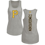 Women's Pittsburgh Pirates Andrew McCutchen ＃22 Backer Tank Top Ash