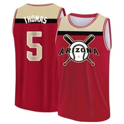 Youth Arizona Diamondbacks Alek Thomas ＃5 Legend Baseball Tank Top - Red/Yellow