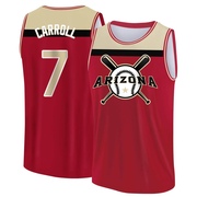 Youth Arizona Diamondbacks Corbin Carroll ＃7 Legend Baseball Tank Top - Red/Yellow