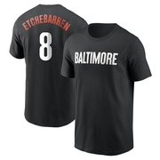 Youth Baltimore Orioles Andy Etchebarren ＃8 2023 City Connect Name & Number T-Shirt - Black