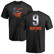 Youth Baltimore Orioles Don Buford ＃9 Midnight Mascot T-Shirt - Black