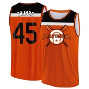 Youth Baltimore Orioles Mark Trumbo ＃45 Legend Baseball Tank Top - Orange/Black