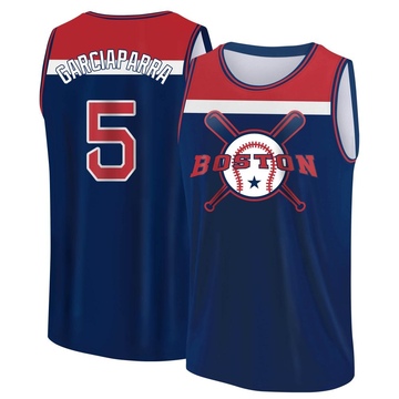 Youth Boston Red Sox Nomar Garciaparra ＃5 Legend Baseball Tank Top - Navy/Red