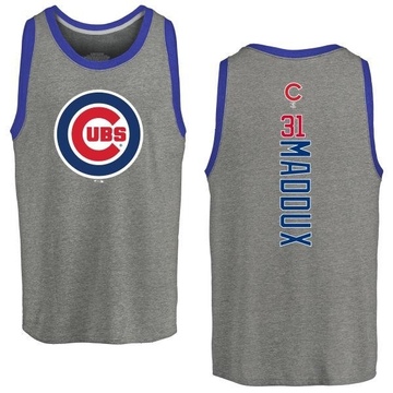 Youth Chicago Cubs Greg Maddux ＃31 Backer Tank Top Ash