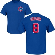 Youth Chicago Cubs Joe Girardi ＃8 Roster Name & Number T-Shirt - Royal