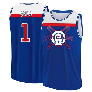 Youth Chicago Cubs Larry Bowa ＃1 Legend Baseball Tank Top - Royal/White