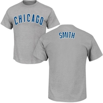 Youth Chicago Cubs Lee Smith ＃46 Roster Name & Number T-Shirt - Gray