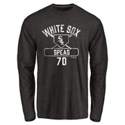 Youth Chicago White Sox Alex Speas ＃70 Base Runner Long Sleeve T-Shirt - Black