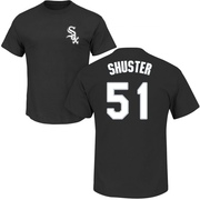 Youth Chicago White Sox Jared Shuster ＃51 Roster Name & Number T-Shirt - Black