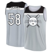 Youth Chicago White Sox Jimmy Lambert ＃58 Legend Baseball Tank Top - Gray/Black