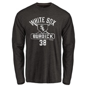 Youth Chicago White Sox Peyton Burdick ＃38 Base Runner Long Sleeve T-Shirt - Black