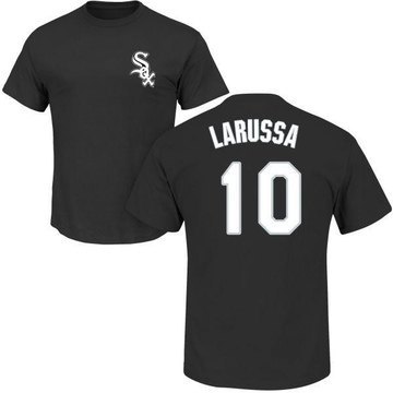 Youth Chicago White Sox Tony Larussa ＃10 Roster Name & Number T-Shirt - Black