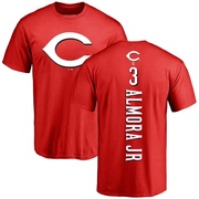 Youth Cincinnati Reds Albert Almora Jr. ＃3 Backer T-Shirt - Red