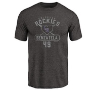 Youth Colorado Rockies Antonio Senzatela ＃49 Base Runner T-Shirt - Black