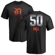 Youth Detroit Tigers Garrett Hill ＃50 Midnight Mascot T-Shirt - Black