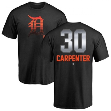 Youth Detroit Tigers Kerry Carpenter ＃30 Midnight Mascot T-Shirt - Black