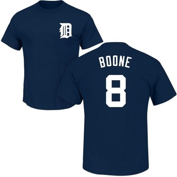 Youth Detroit Tigers Ray Boone ＃8 Roster Name & Number T-Shirt - Navy