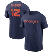 Youth Houston Astros Doug Rader ＃12 2022 City Connect Name & Number T-Shirt - Navy