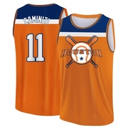 Youth Houston Astros Ken Caminiti ＃11 Legend Baseball Tank Top - Orange/Navy